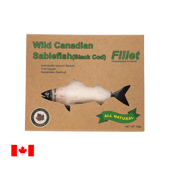 B.C. SEAFOOD 加拿大野生鱈魚柳 165g (急凍 -18℃)