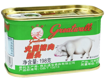 長城牌 火腿豬肉198g